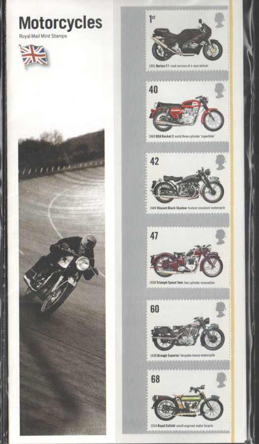 (image for) 2005 Motorcycles Royal Mail Presentation Pack 373